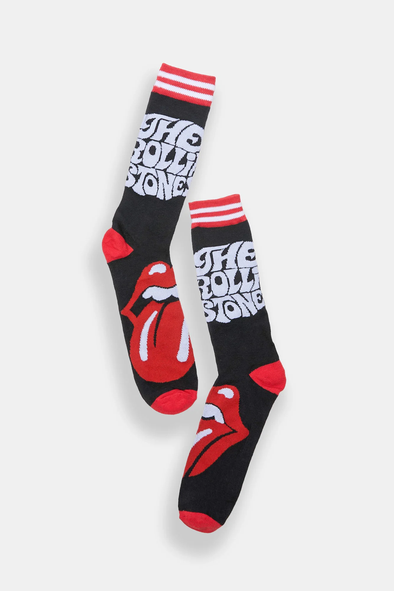 The Rolling Stones Printed Jacquard Crew Socks