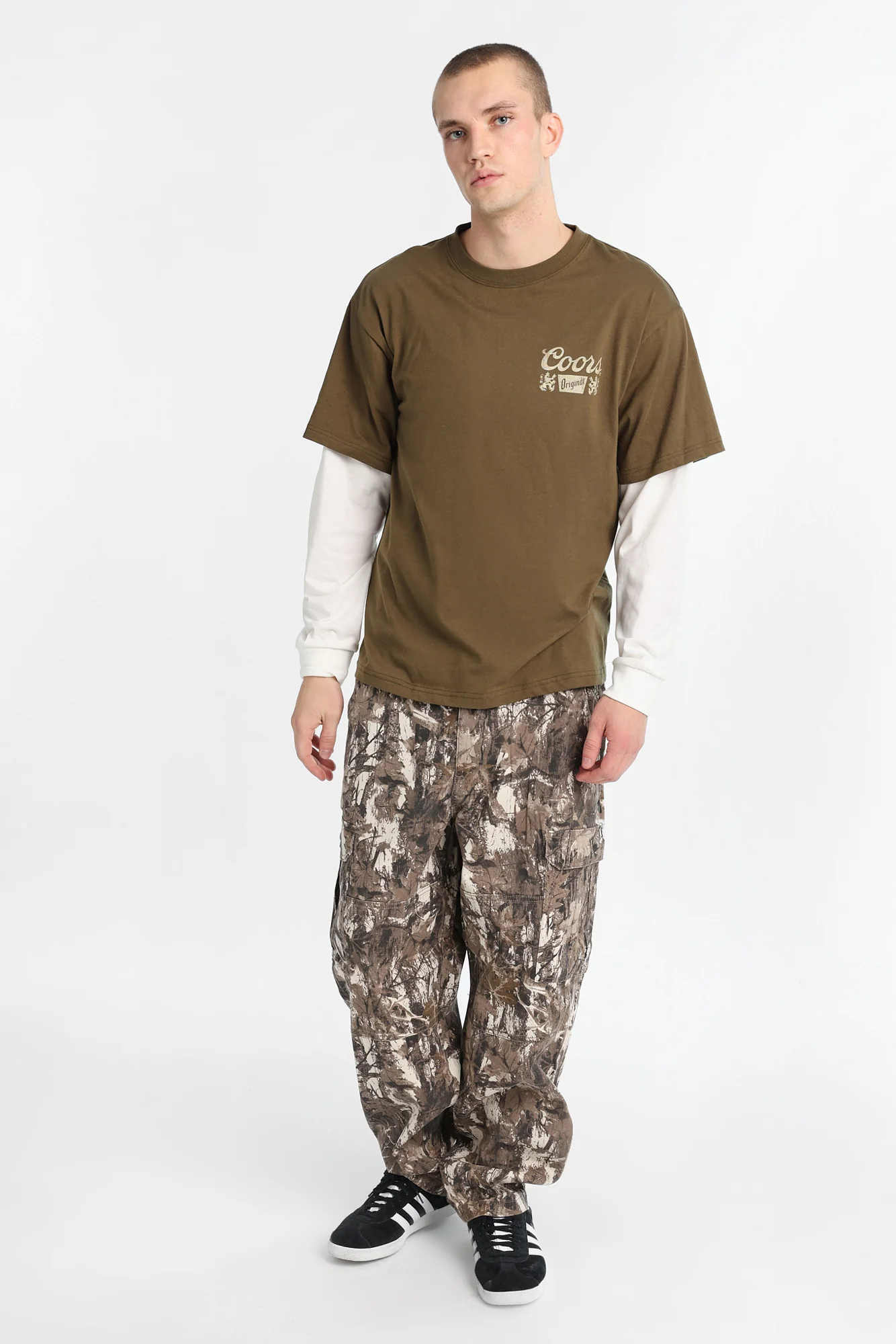 Coors Original Mountain Long Sleeve 2-Fer Tee - Image 4