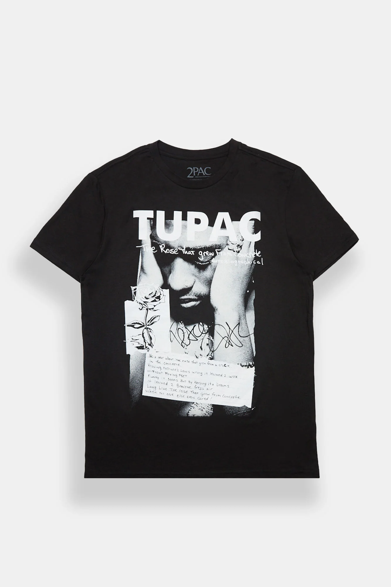 T-shirt imprimé Tupac The Rose That Grew