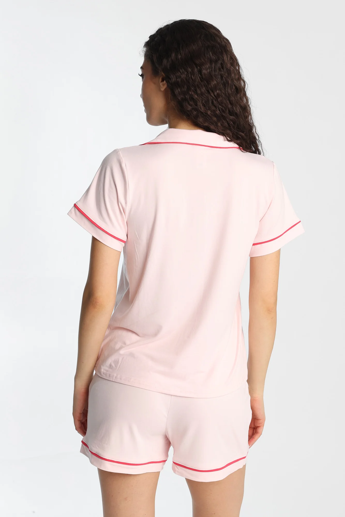 Strawberry Shortcake Pajama Shirt & Shorts 2-Piece Set - Image 3