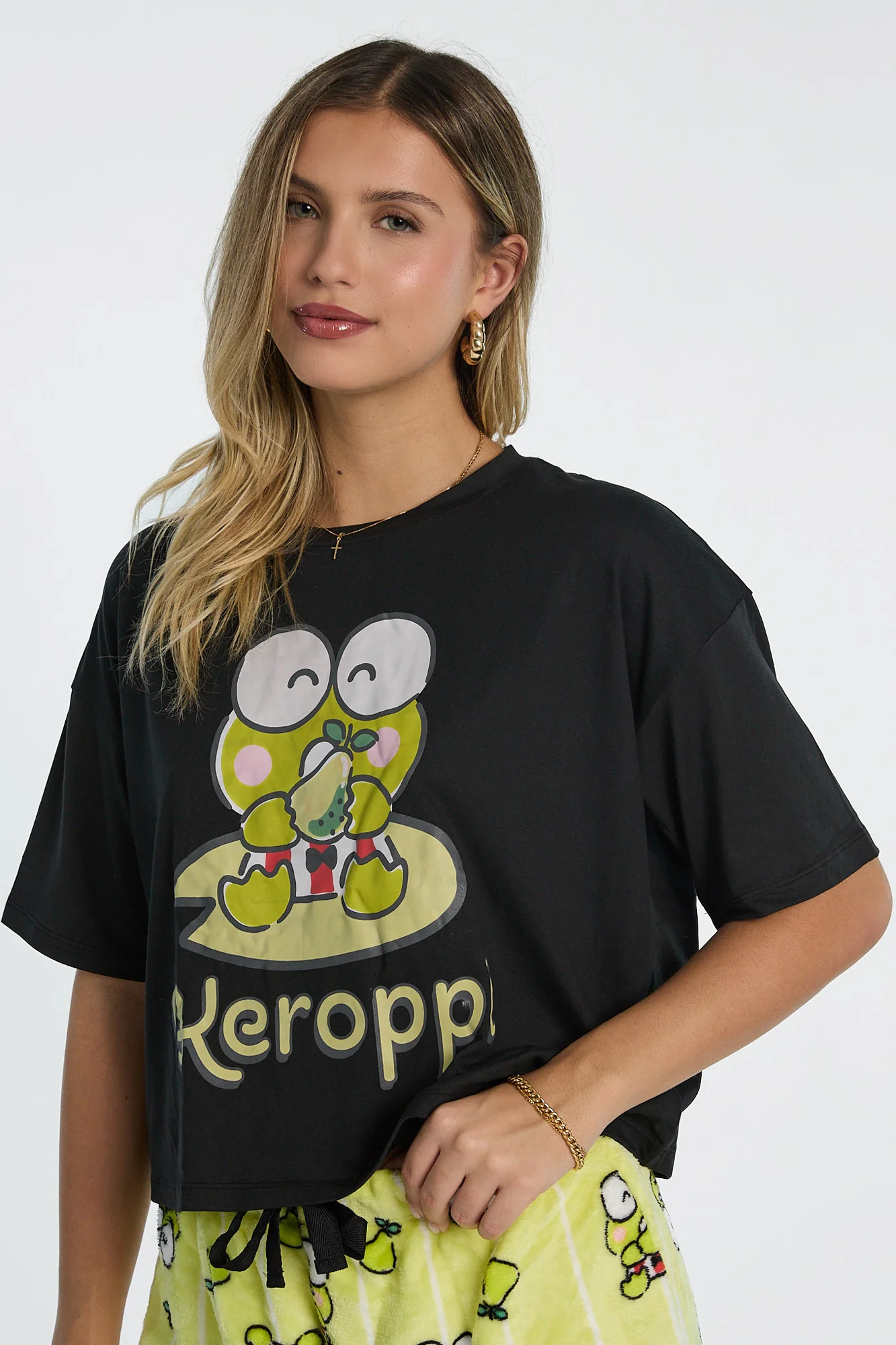 Ensemble de pyjama 2 pièces imprimé Keroppi - Image 3