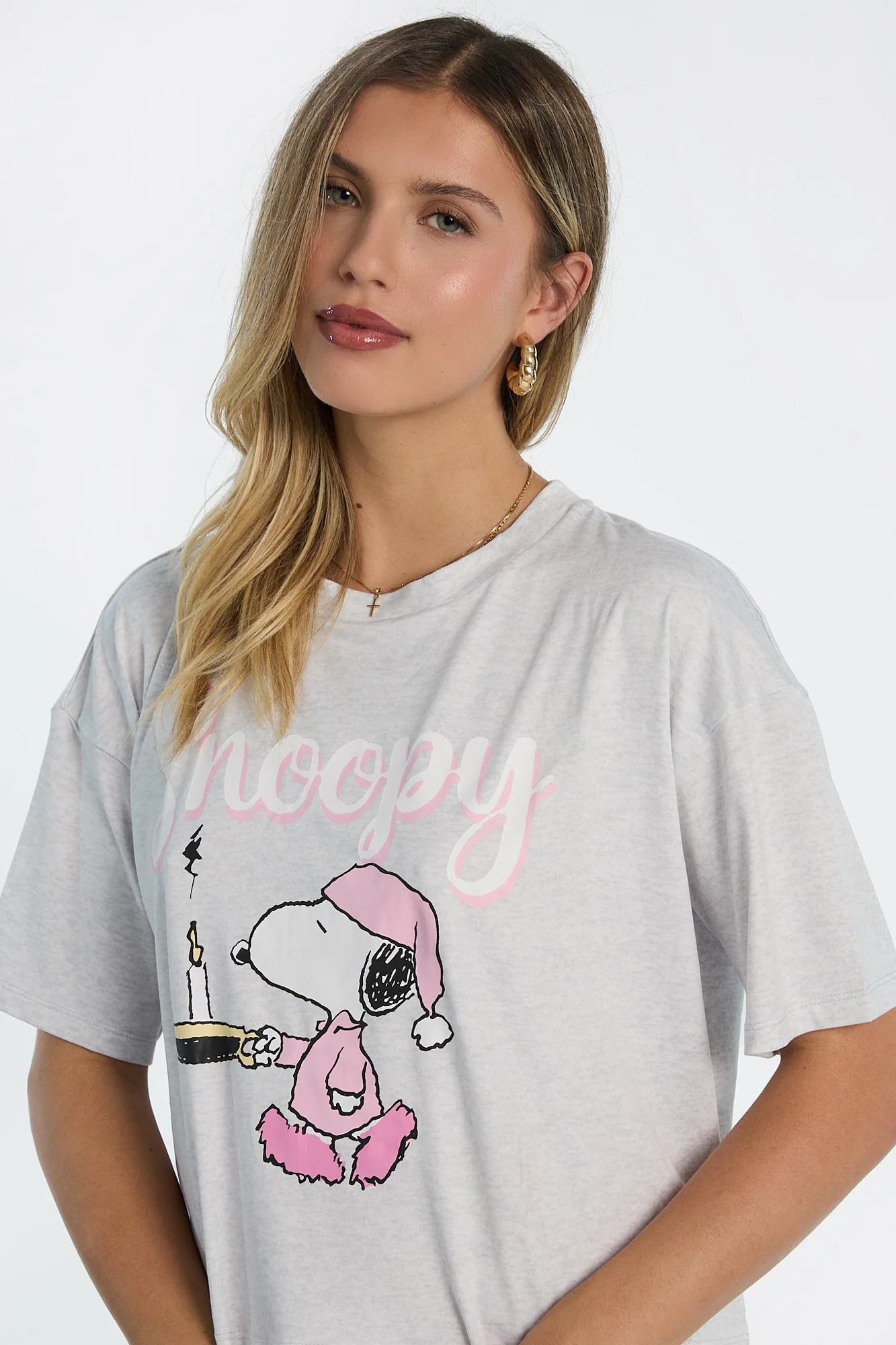 Ensemble de pyjama 2 pièces imprimé bougies Peanuts Snoopy - Image 3