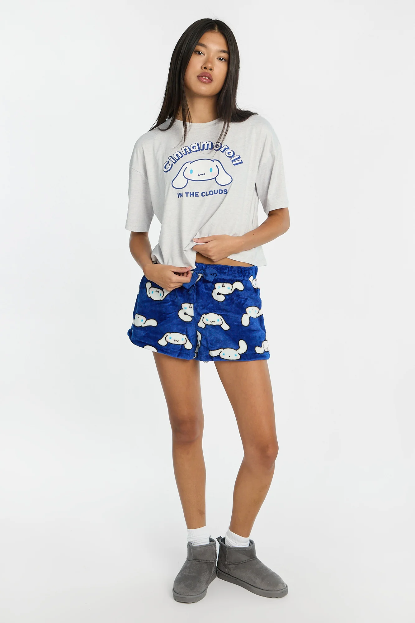 Ensemble de pyjama 2 pièces imprimé Cinnamoroll In The Clouds - Image 5