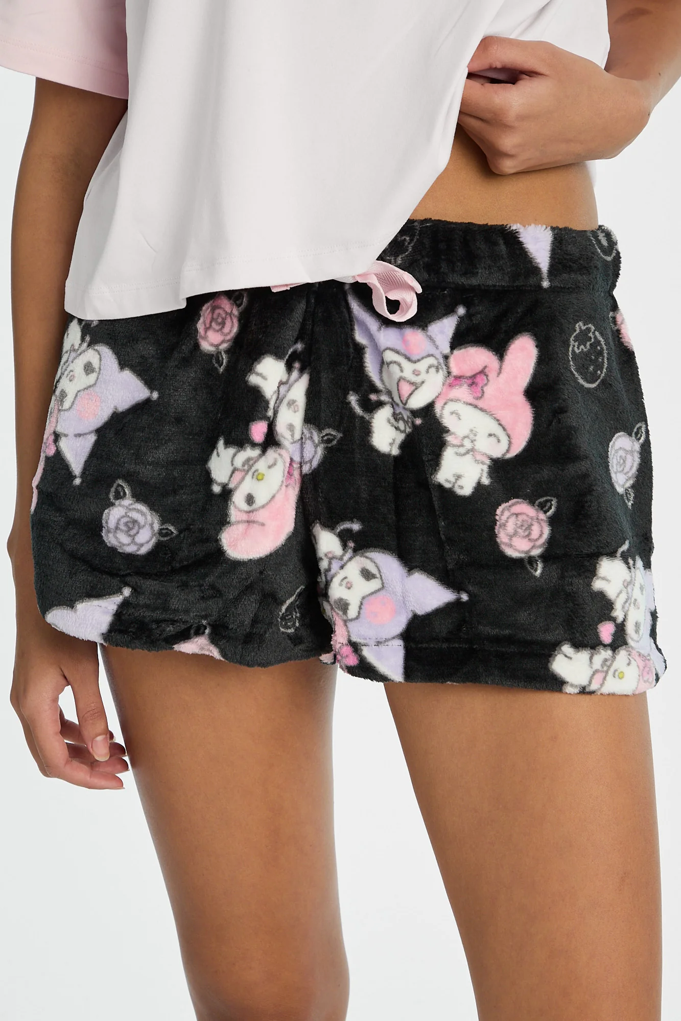 Ensemble de pyjama 2 pièces imprimé Kuromi My Melody - Image 3
