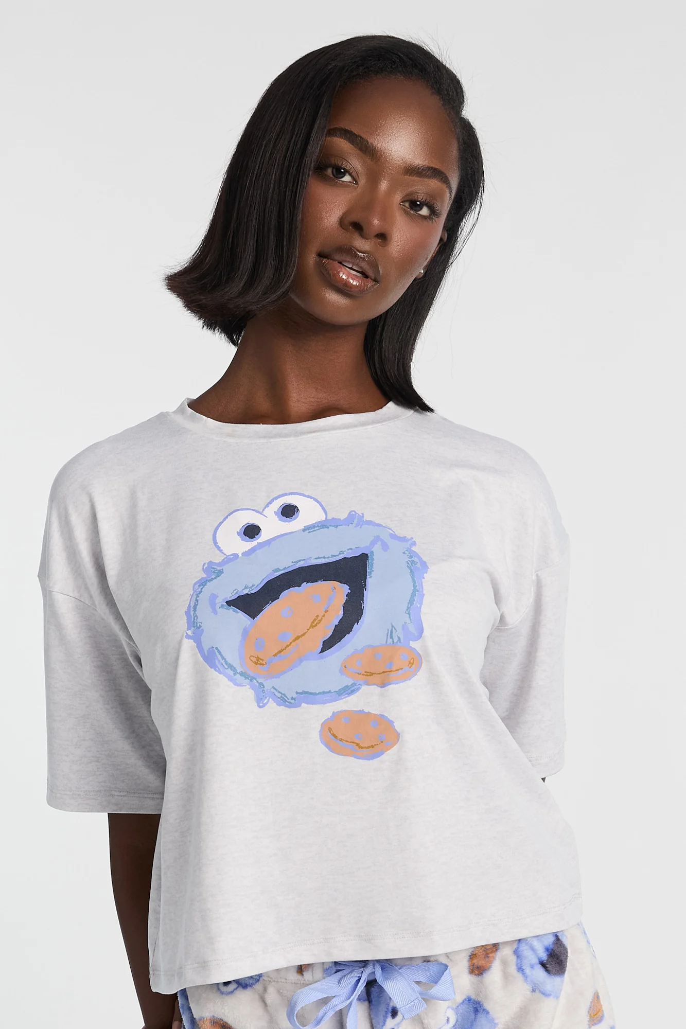 Ensemble de pyjama 2 pièces imprimé Cookie Monster - Image 3