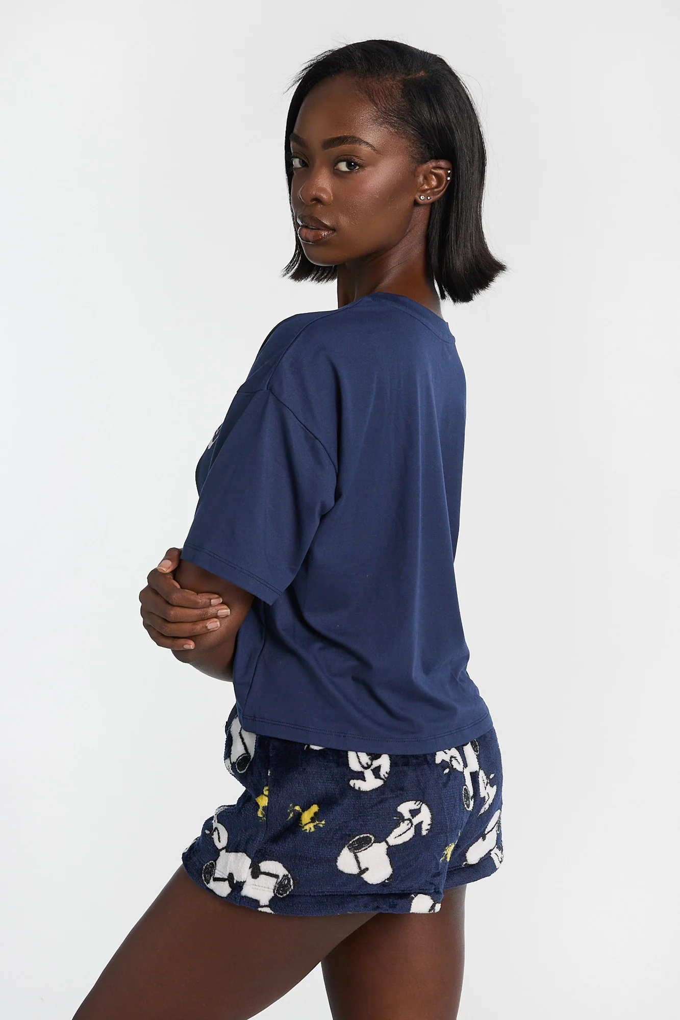 Peanuts Snoopy 2-Piece Pajama Tee & Shorts Set - Image 2