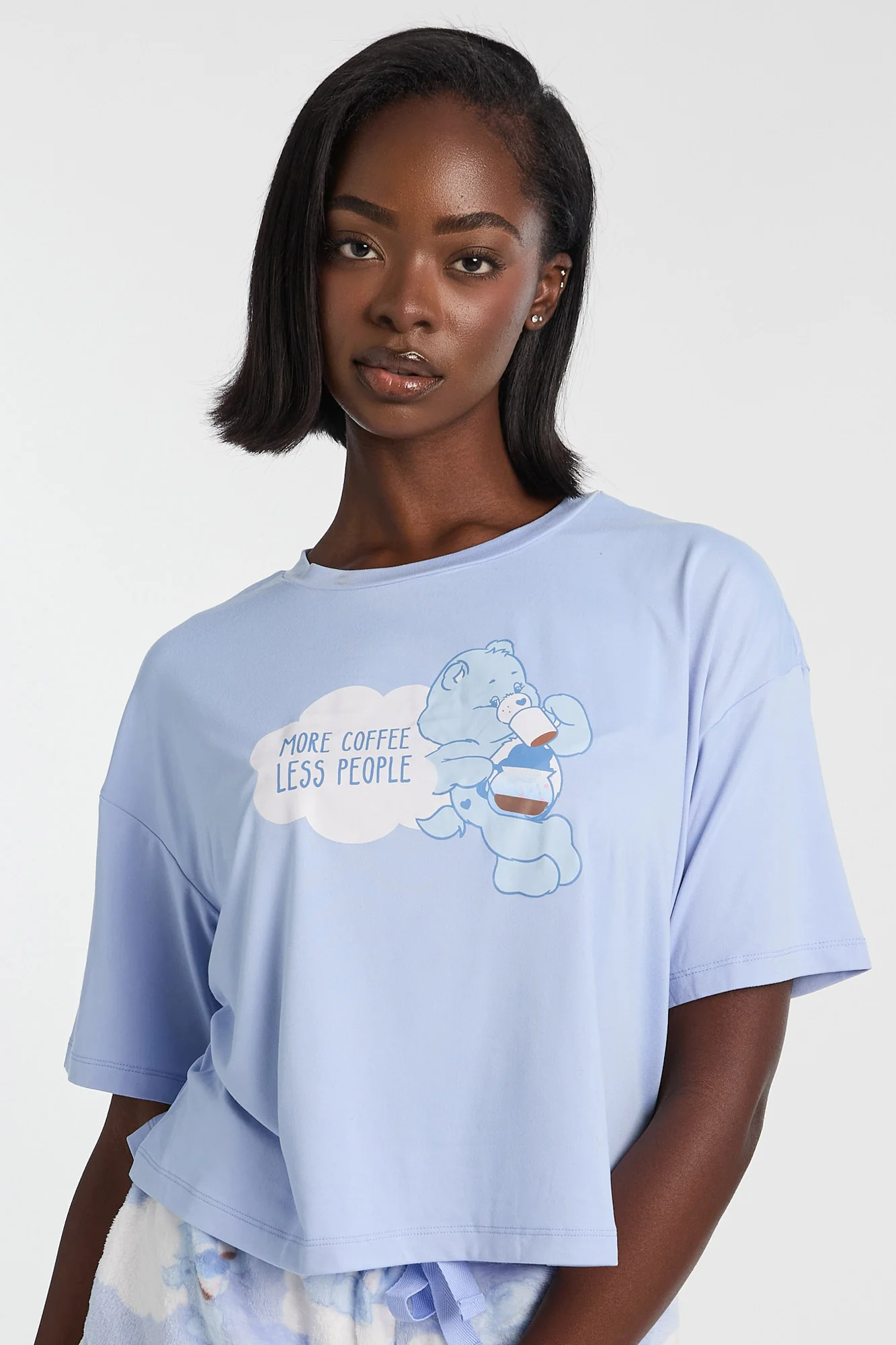Ensemble de pyjama 2 pièces imprimé café Care Bears - Image 3