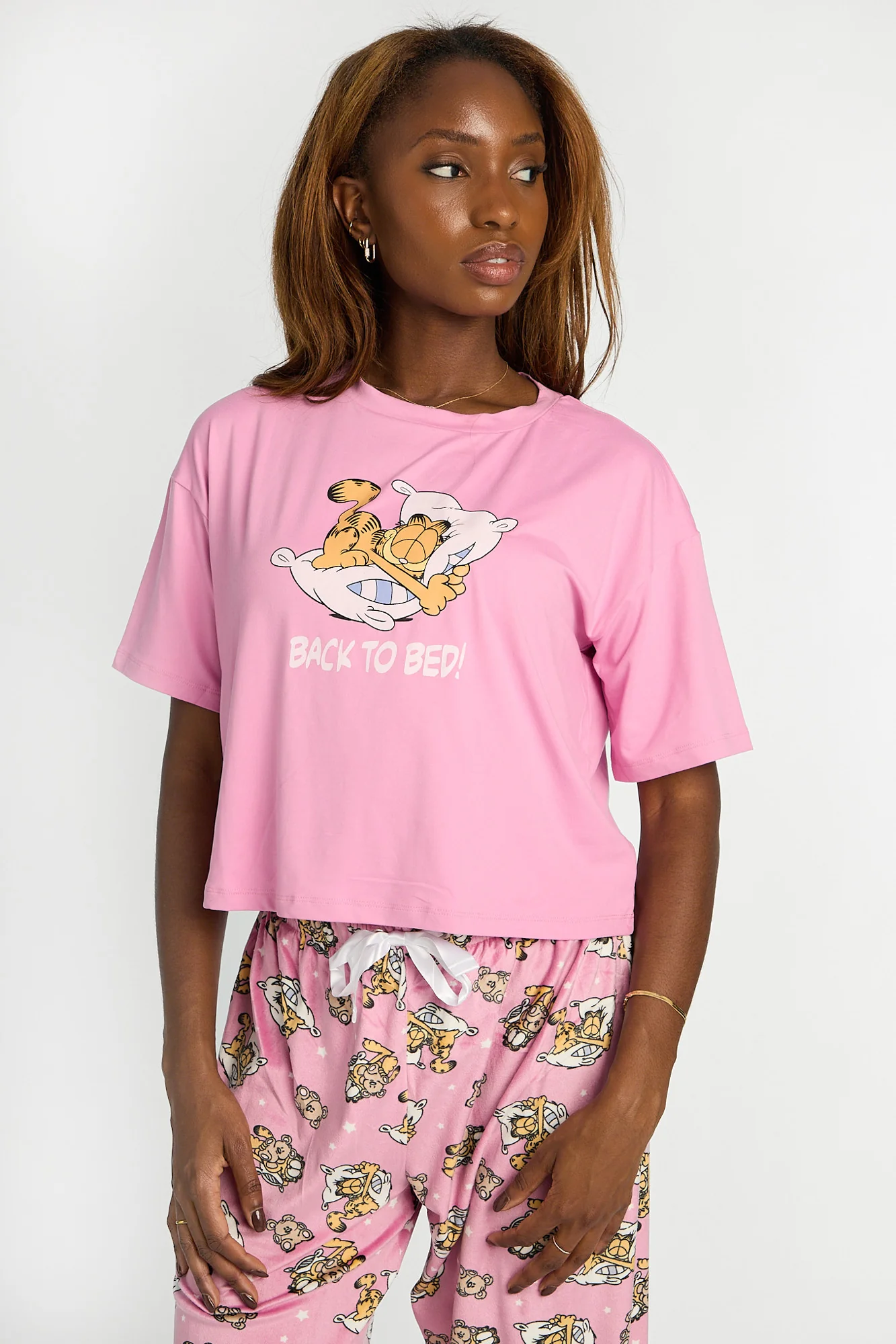 Ensemble de pyjama en velour imprimé Garfield - Image 3