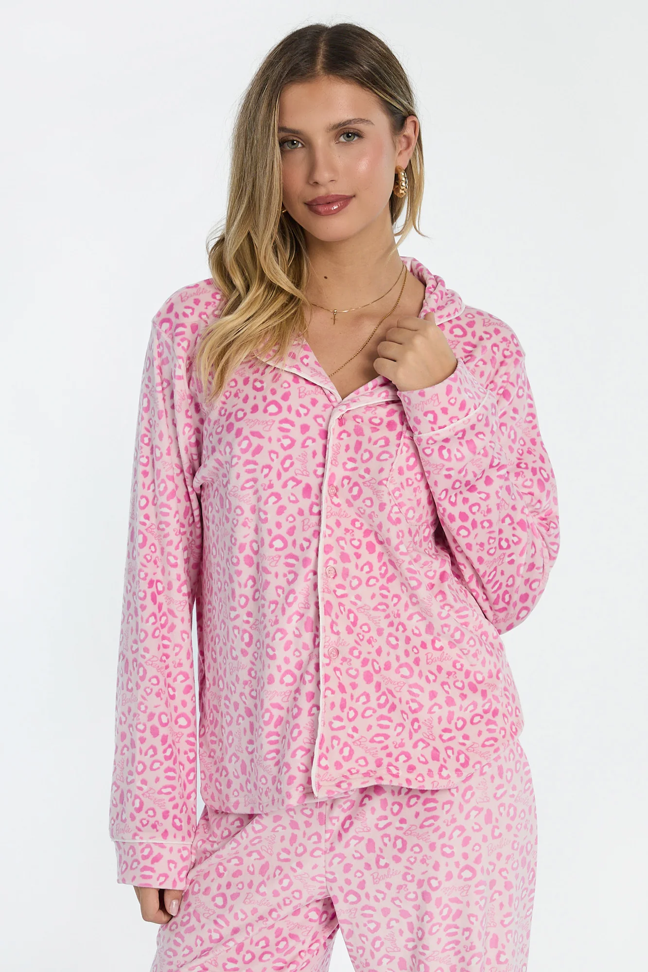 Ensemble de pyjama en velours 2 pièces Barbie - Image 3