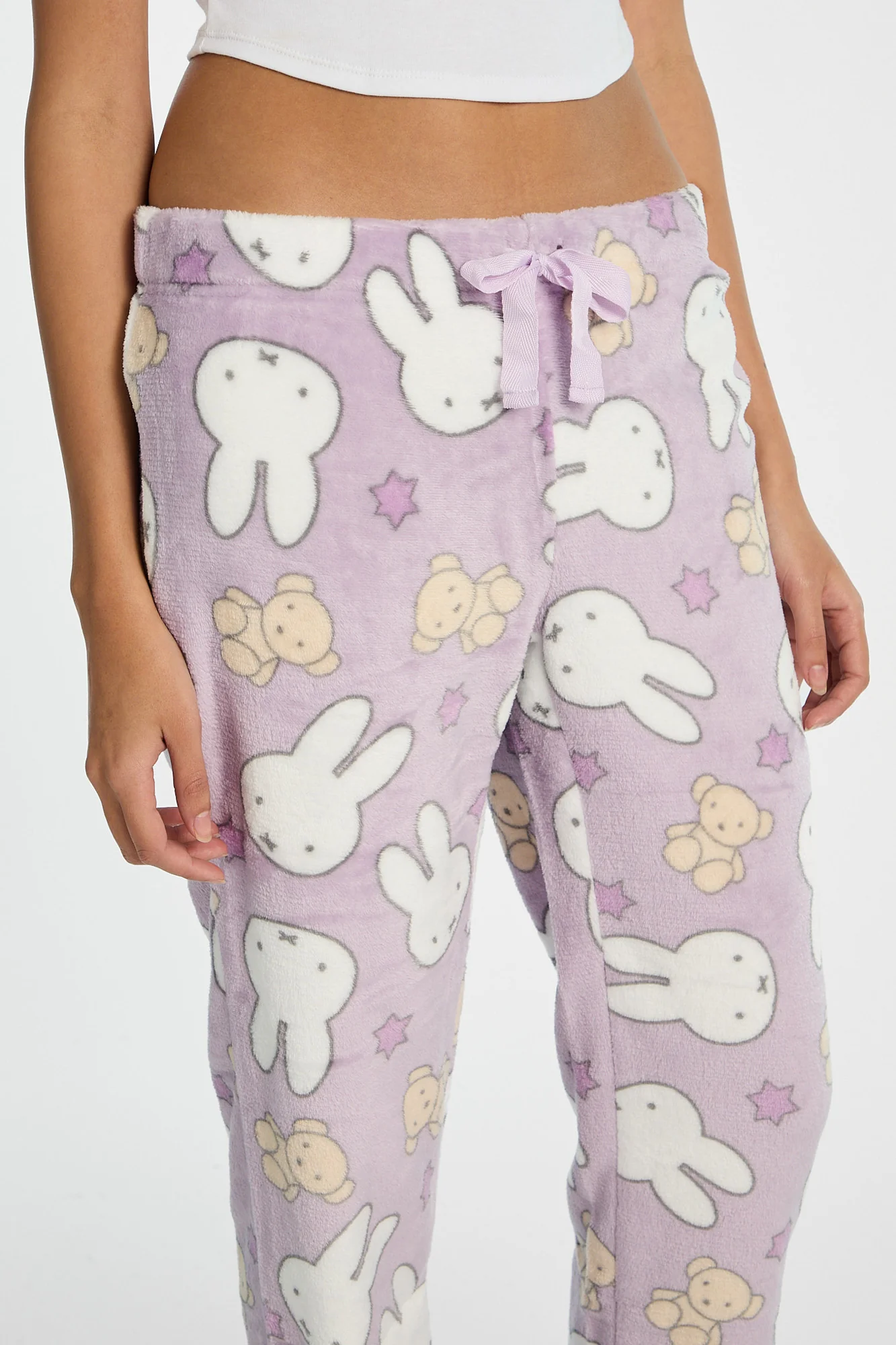 Miffy Teddy Plush Pajama Pant - Image 2