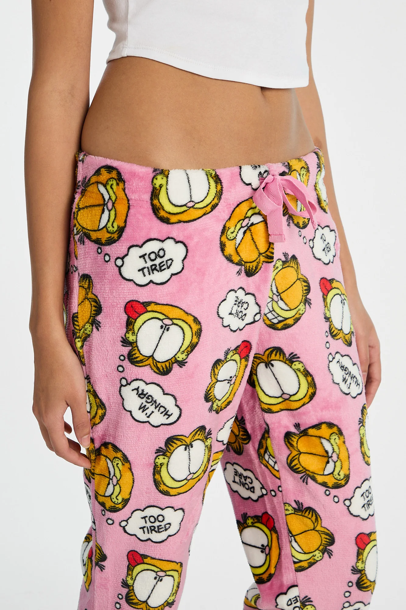 Garfield Plush Pajama Pant - Image 2