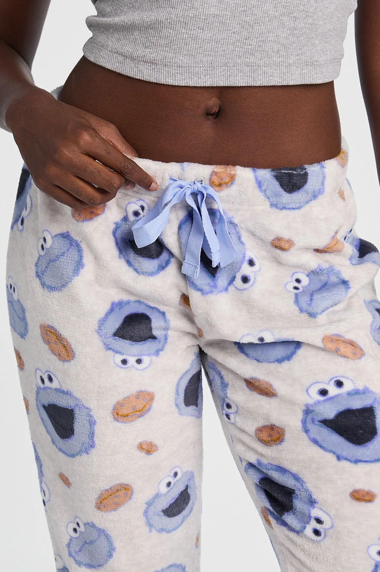 Cookie Monster Plush Pajama Pant - Image 2