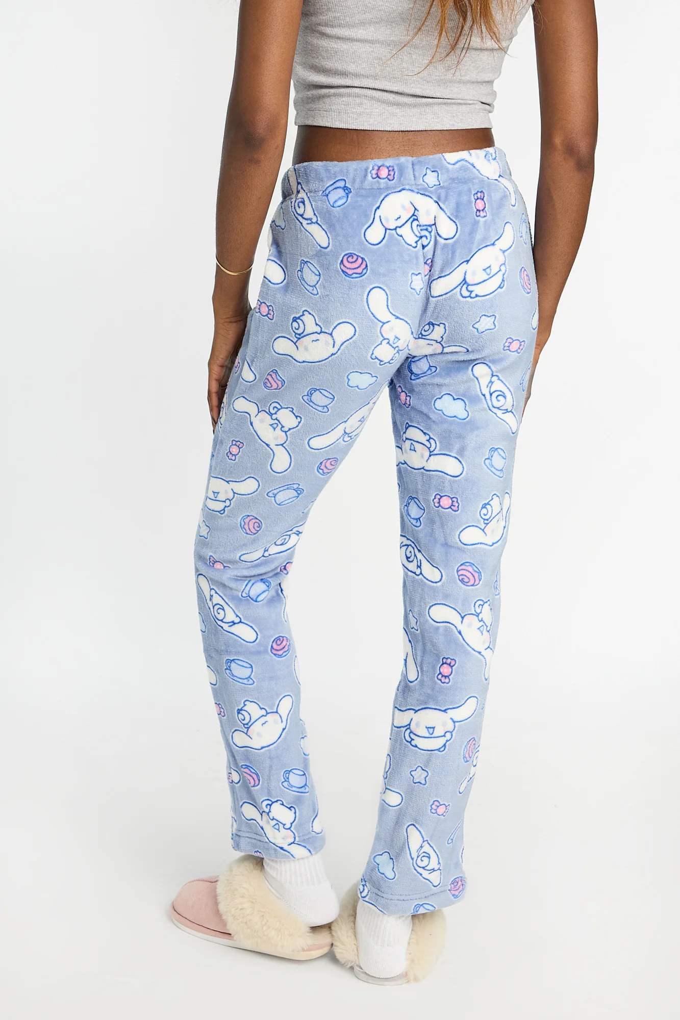 Cinnamoroll Cupcake Plush Pajama Pants - Image 3