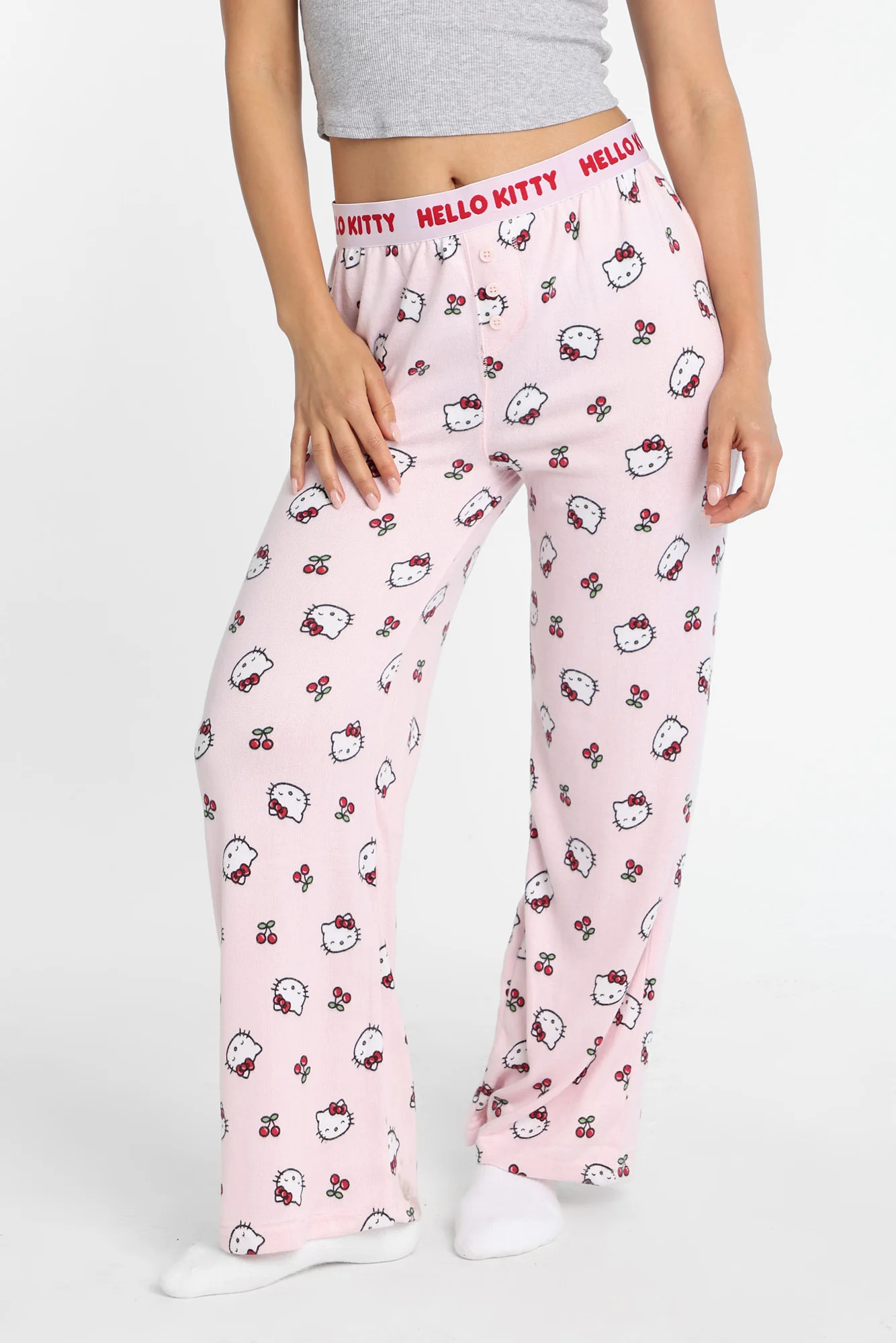 Hello Kitty Cherries Super Soft Pajama Boxer Pants