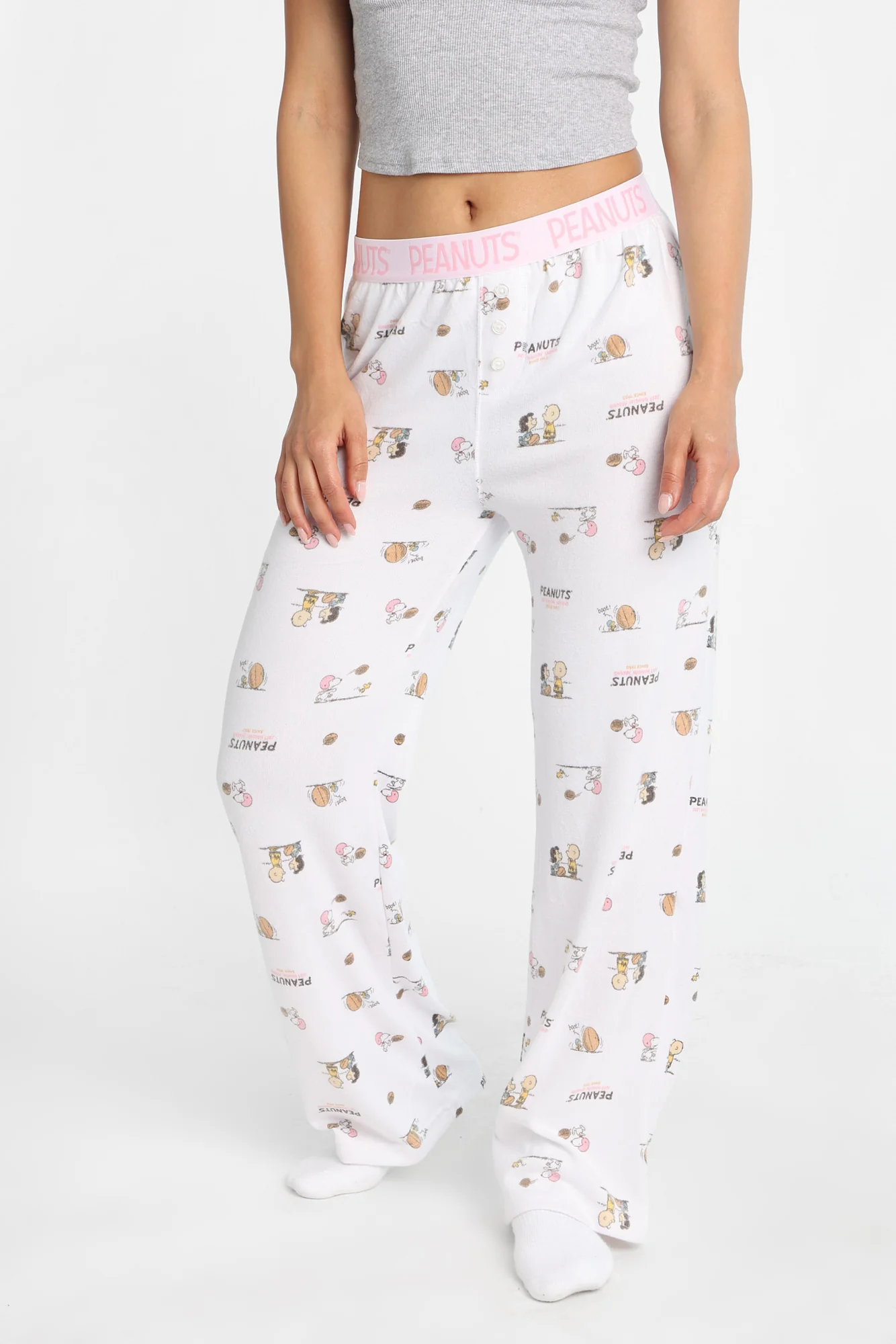 Peanuts Football Super Soft Pajama Boxer Pants