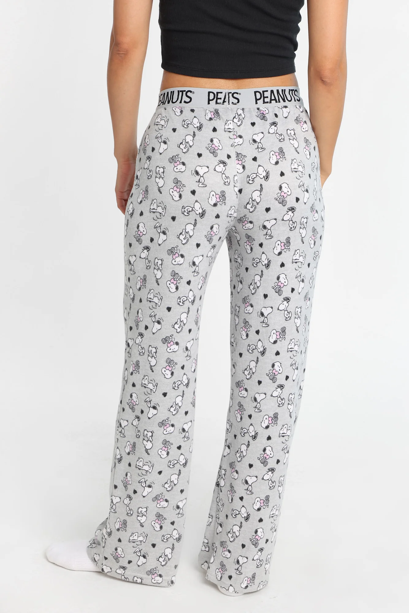 Peanuts Snoopy Hearts Super Soft Pajama Boxer Pants - Image 2
