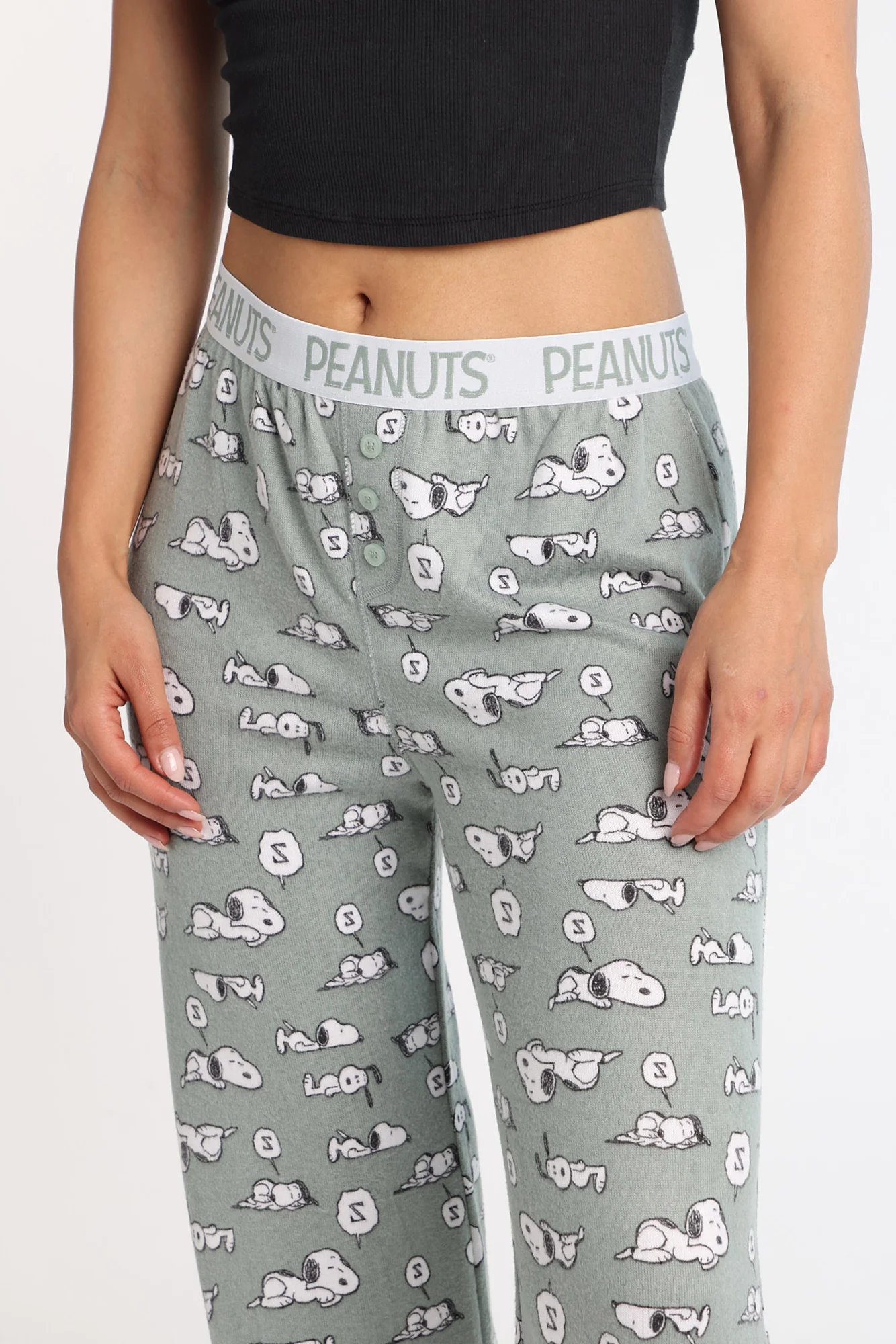 Peanuts Snoopy ZZZ Super Soft Pajama Boxer Pants - Image 2