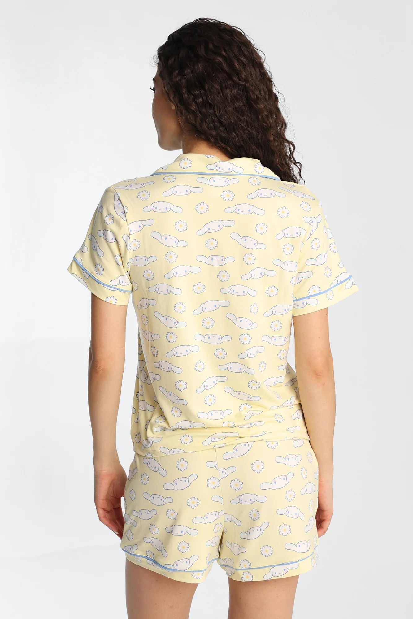 Cinnamoroll Pajama Shirt & Shorts 2-Piece Set - Image 3