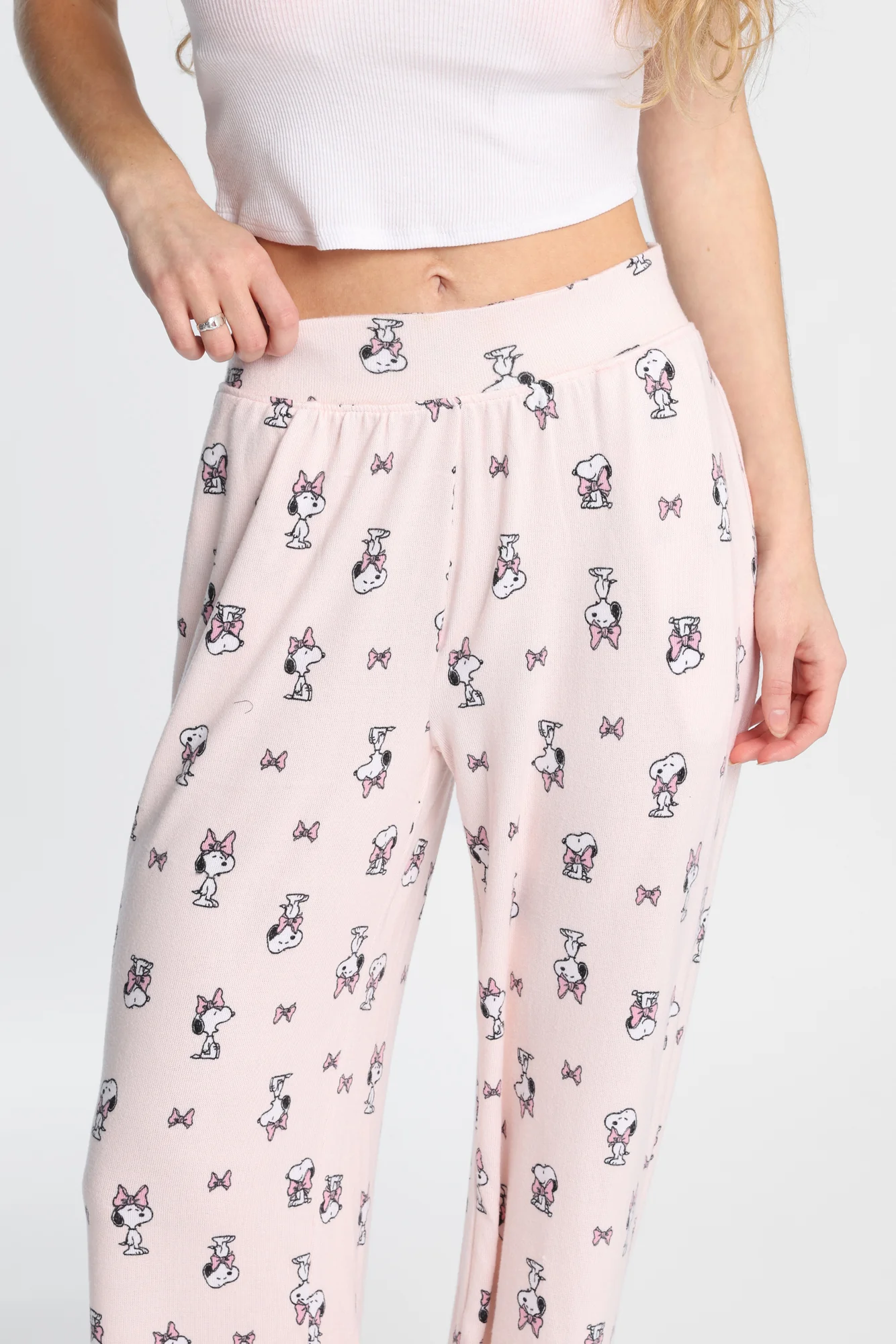 Pantalon pyjama à jambes larges super doux boucle Peanuts Snoopy - Image 2