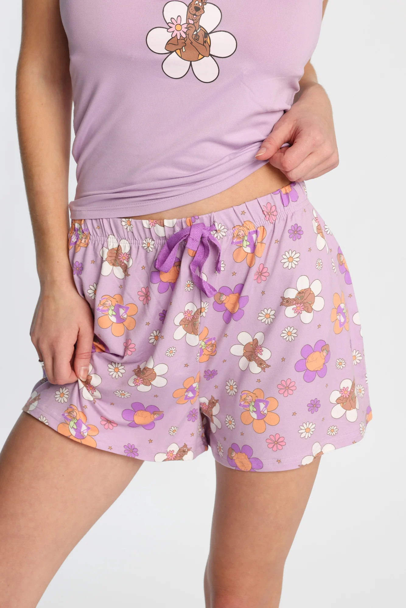 Ensemble camisole et short pyjama super doux imprimé Scooby-Doo - Image 6