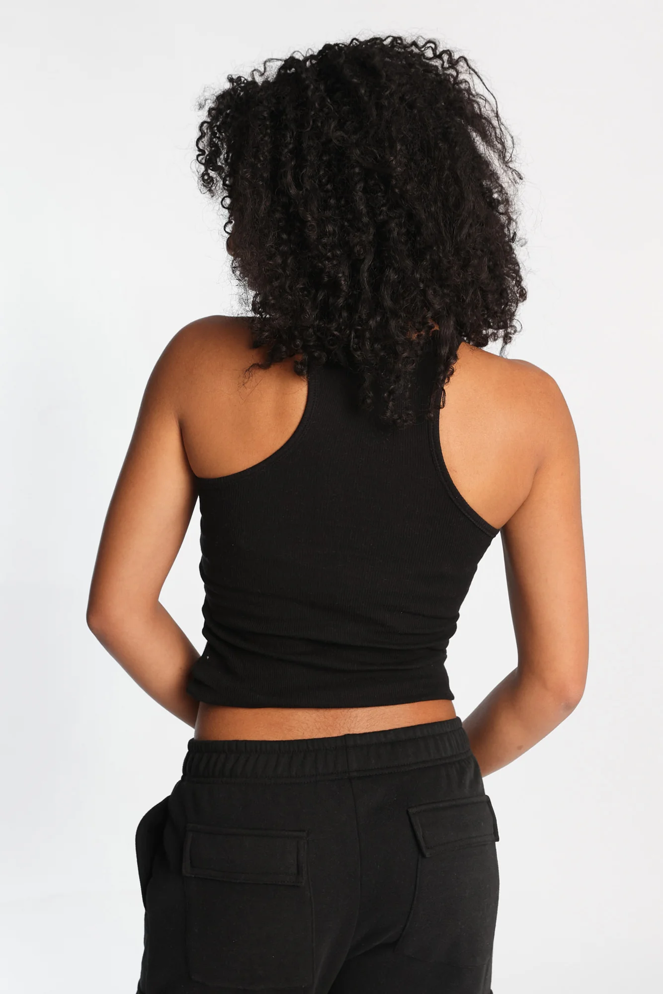 AERO Scoop Neck Longline Tank Top - Image 4