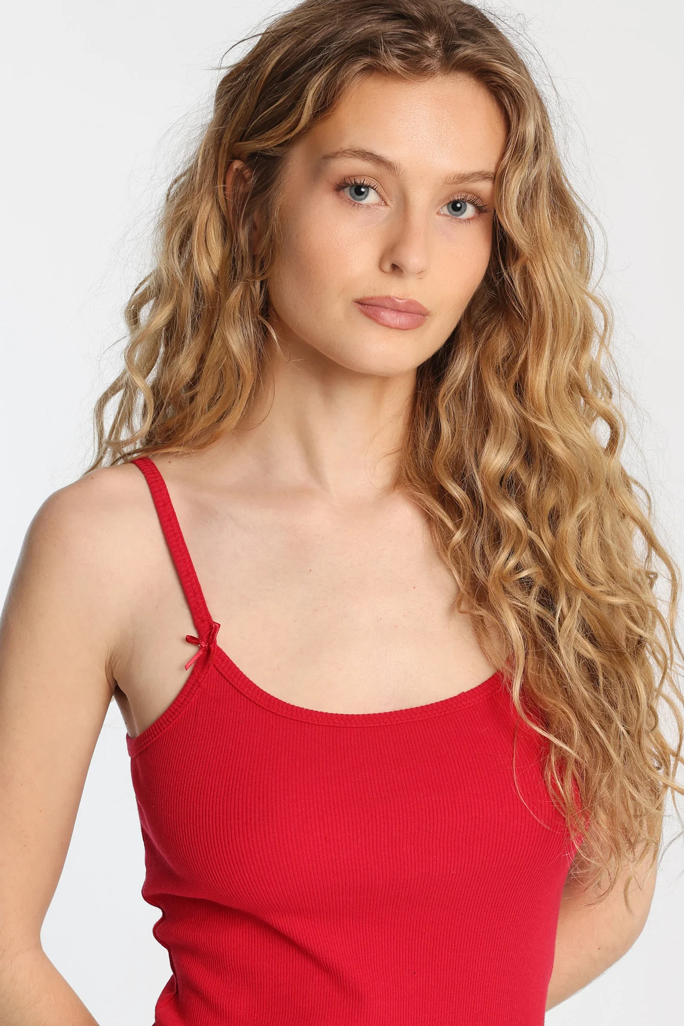 AERO Ribbed Knit Scoop Neck Camisole - Image 18