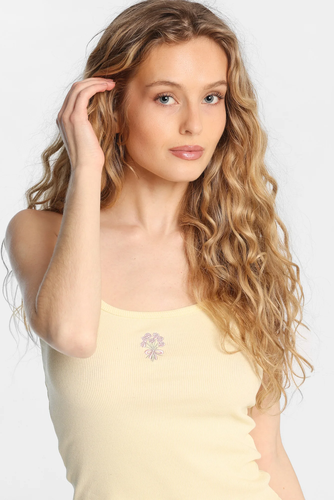 AERO Ribbed Knit Scoop Neck Camisole - Image 22