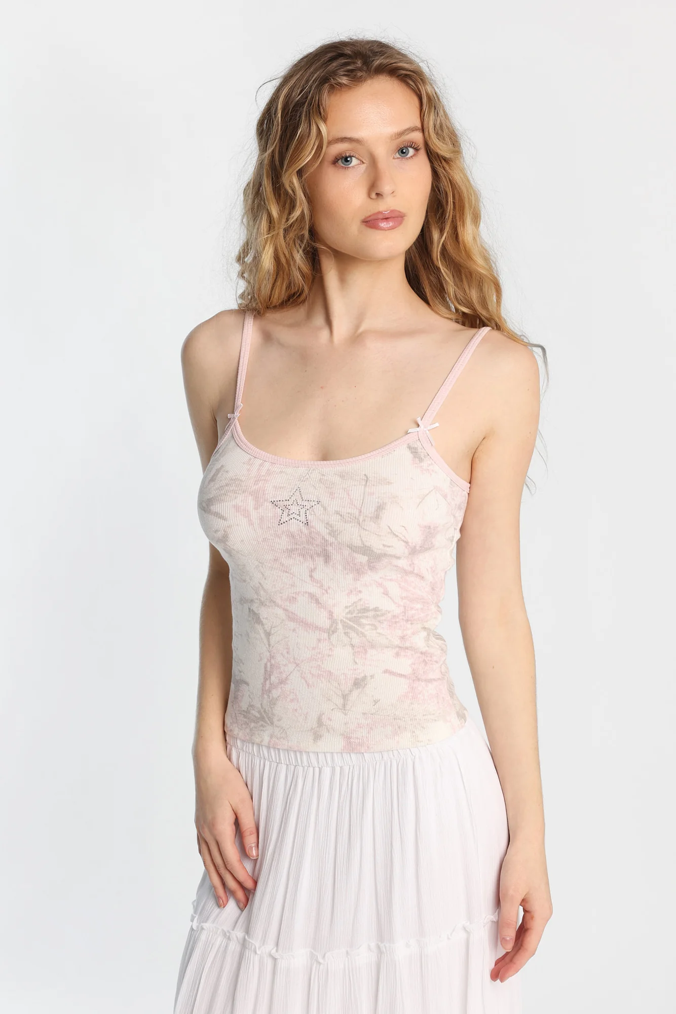 AERO Ribbed Knit Scoop Neck Camisole - Image 25
