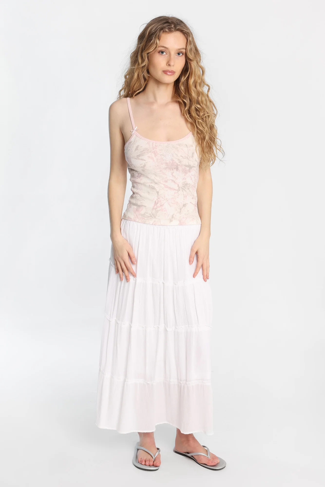 AERO Ribbed Knit Scoop Neck Camisole - Image 28