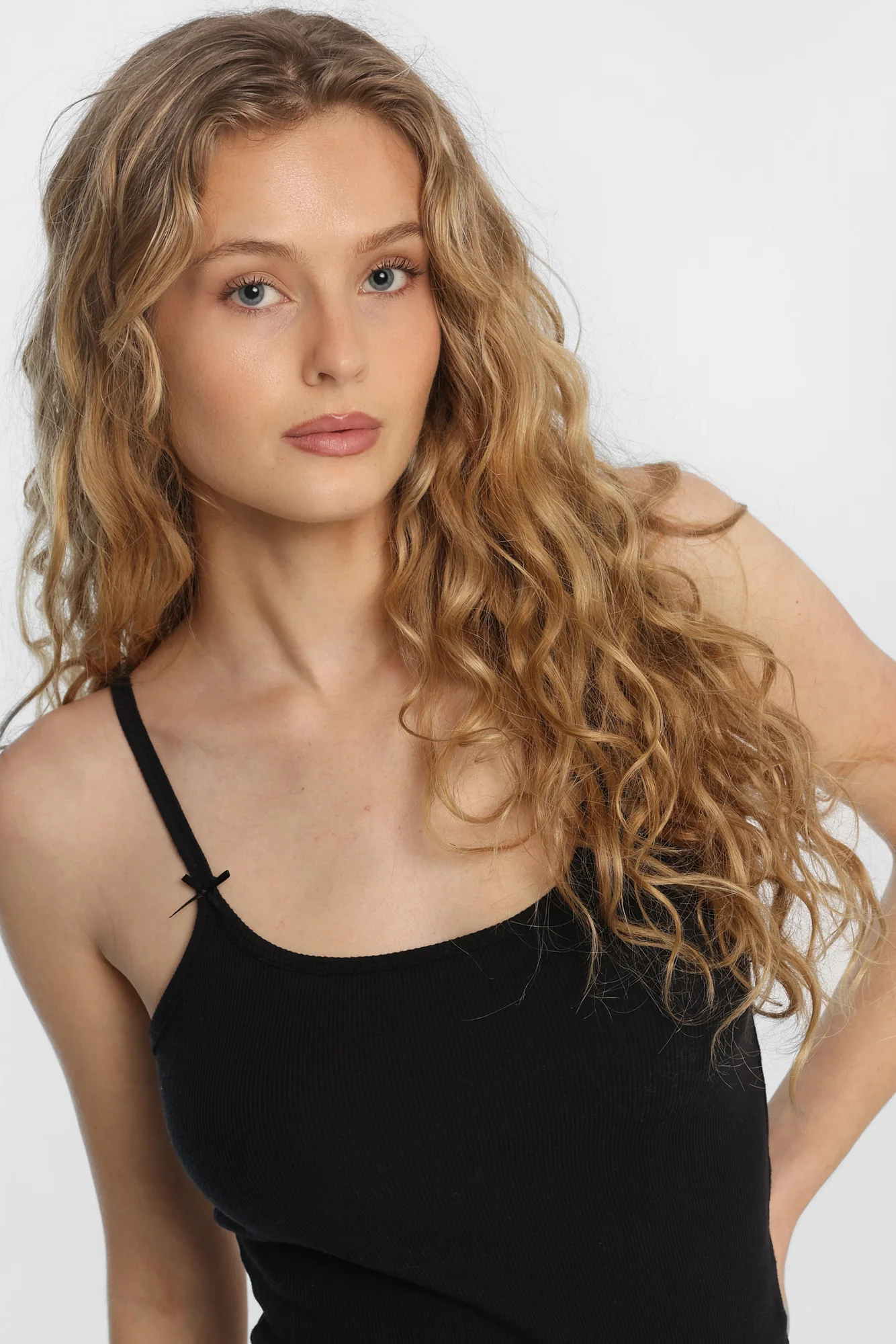 AERO Ribbed Knit Scoop Neck Camisole - Image 3