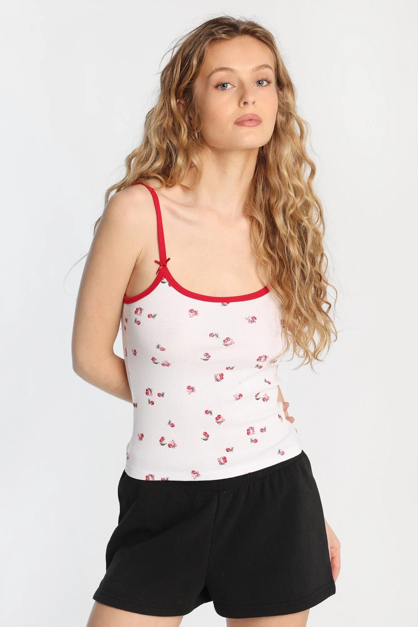 AERO Ribbed Knit Scoop Neck Camisole - Image 6