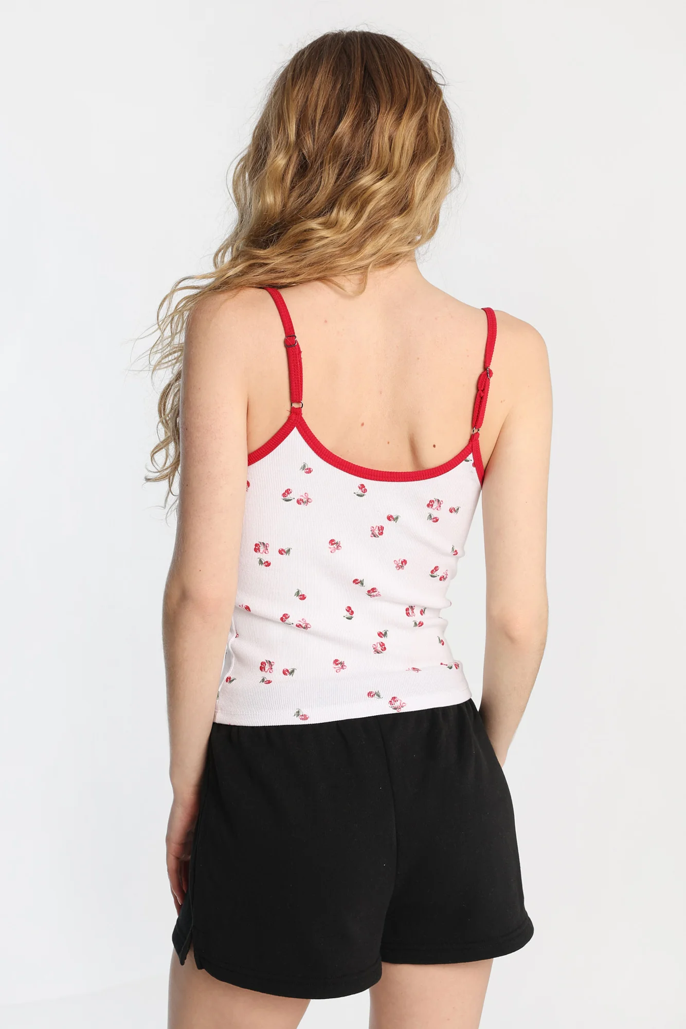 AERO Ribbed Knit Scoop Neck Camisole - Image 8