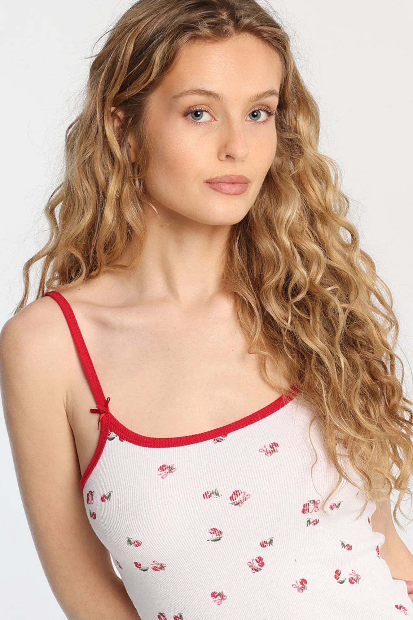Camisole en tricot côtelé à encolure dégagée AERO - Image 7