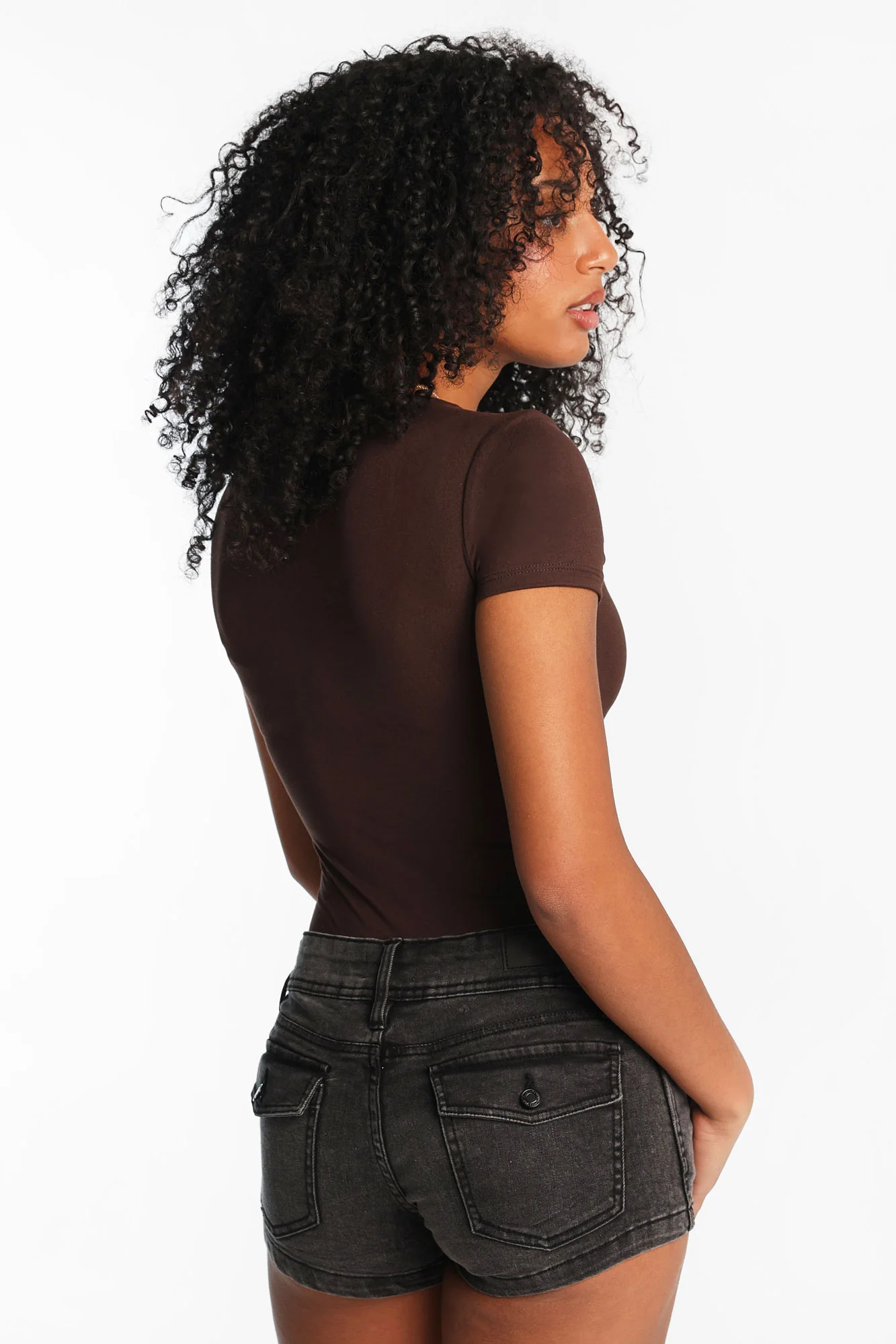 AERO Short Sleeve Crew Neck Bodysuit - Image 11