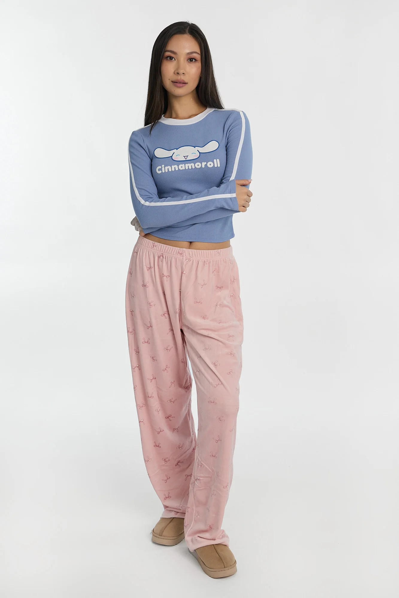 Cinnamoroll Graphic Long Sleeve Baby Tee - Image 4