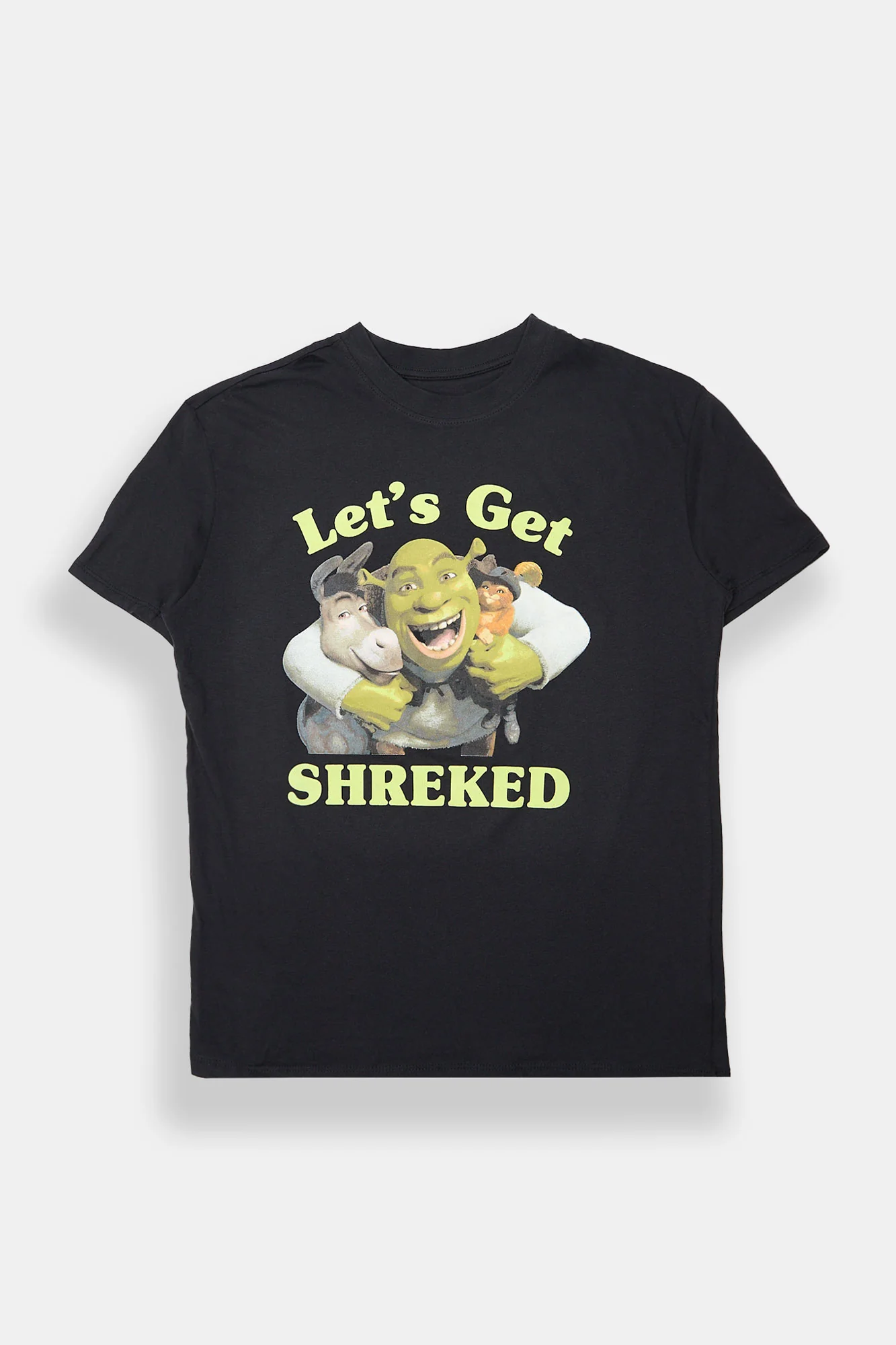 T-shirt boyfriend imprimé Let's Get Shreked
