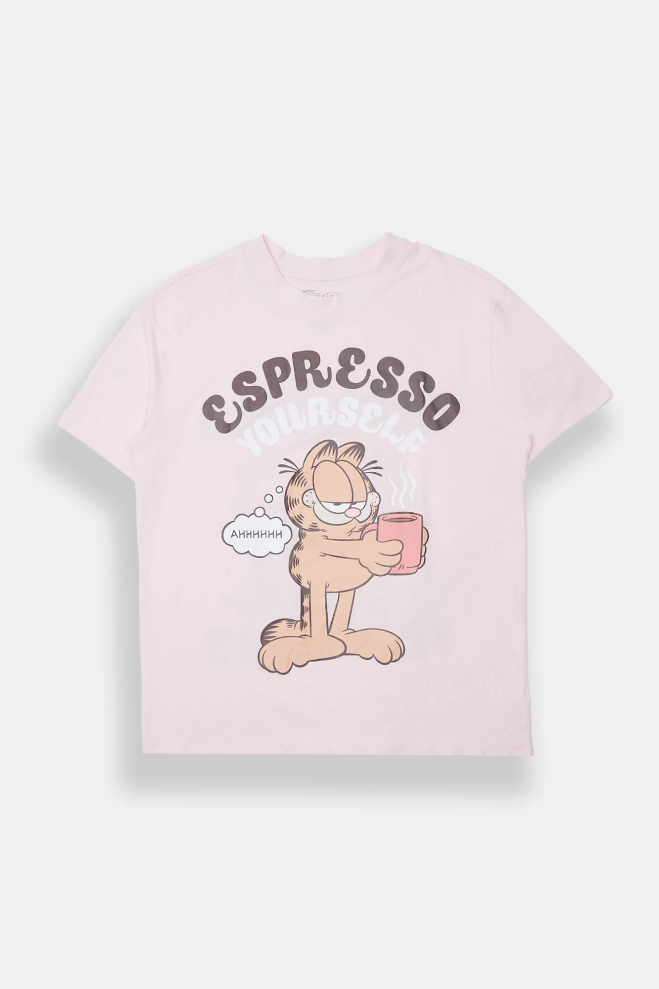 Garfield Espresso Yourself Graphic Boyfriend Tee
