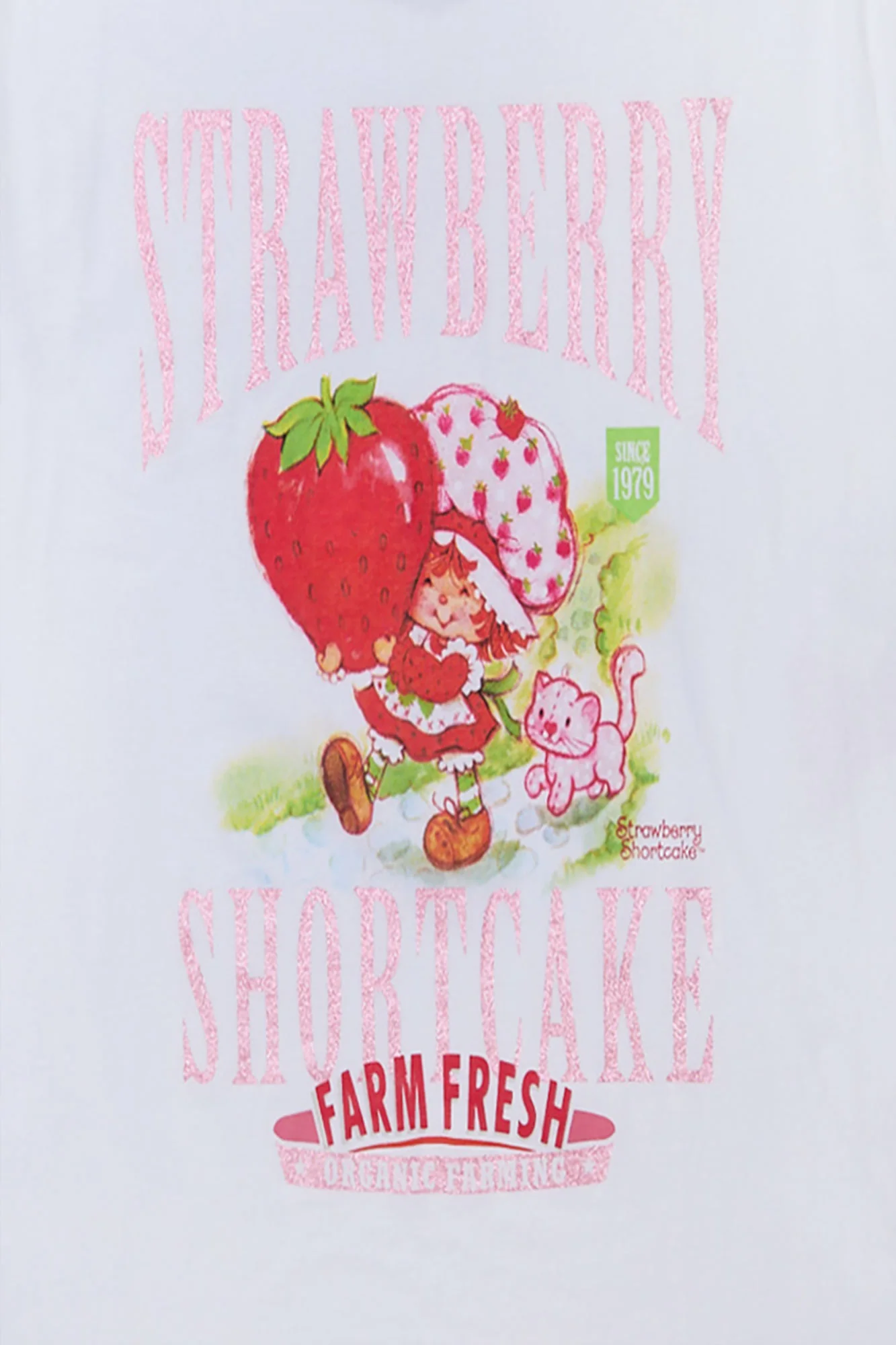 T-shirt boyfriend imprimé Strawberry Shortcake - Image 2