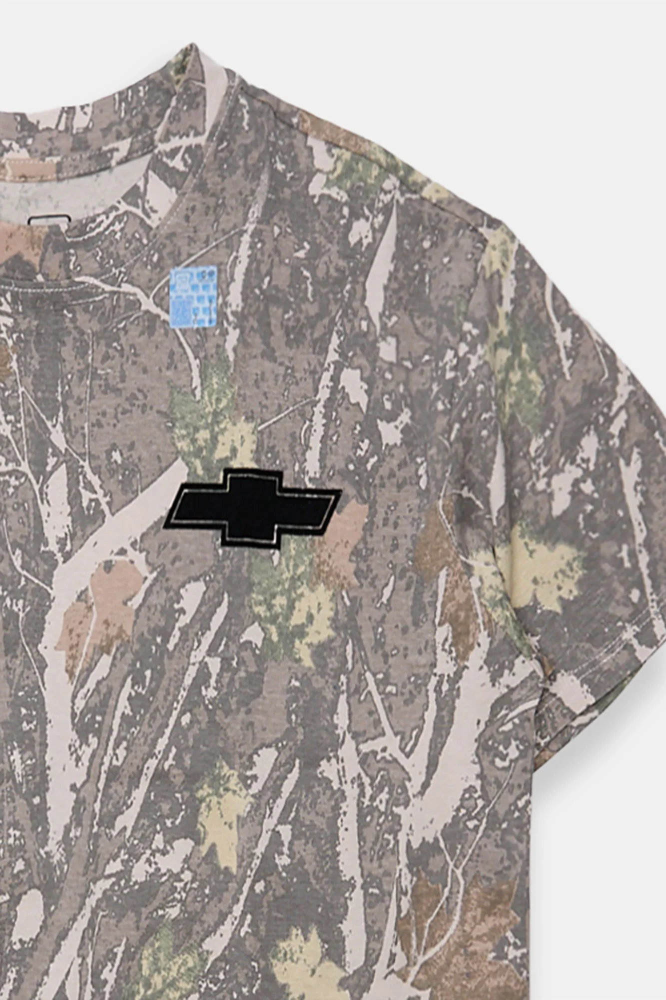 Chevrolet Tree Camouflage Graphic Boyfriend Tee - Image 2