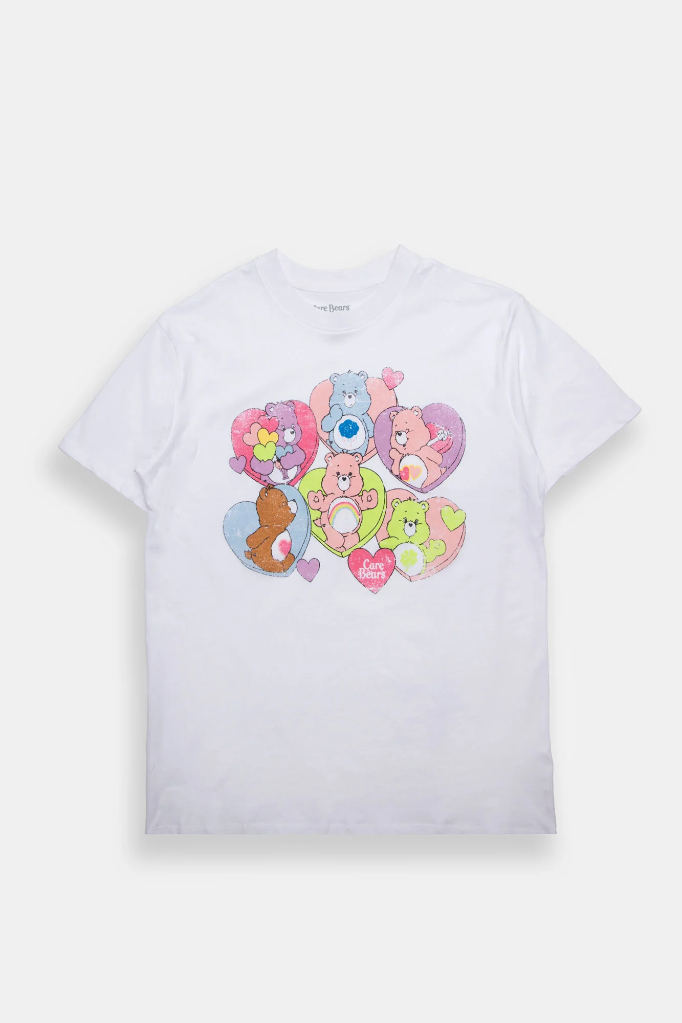 Care Bears Heart Graphic Boyfriend Tee