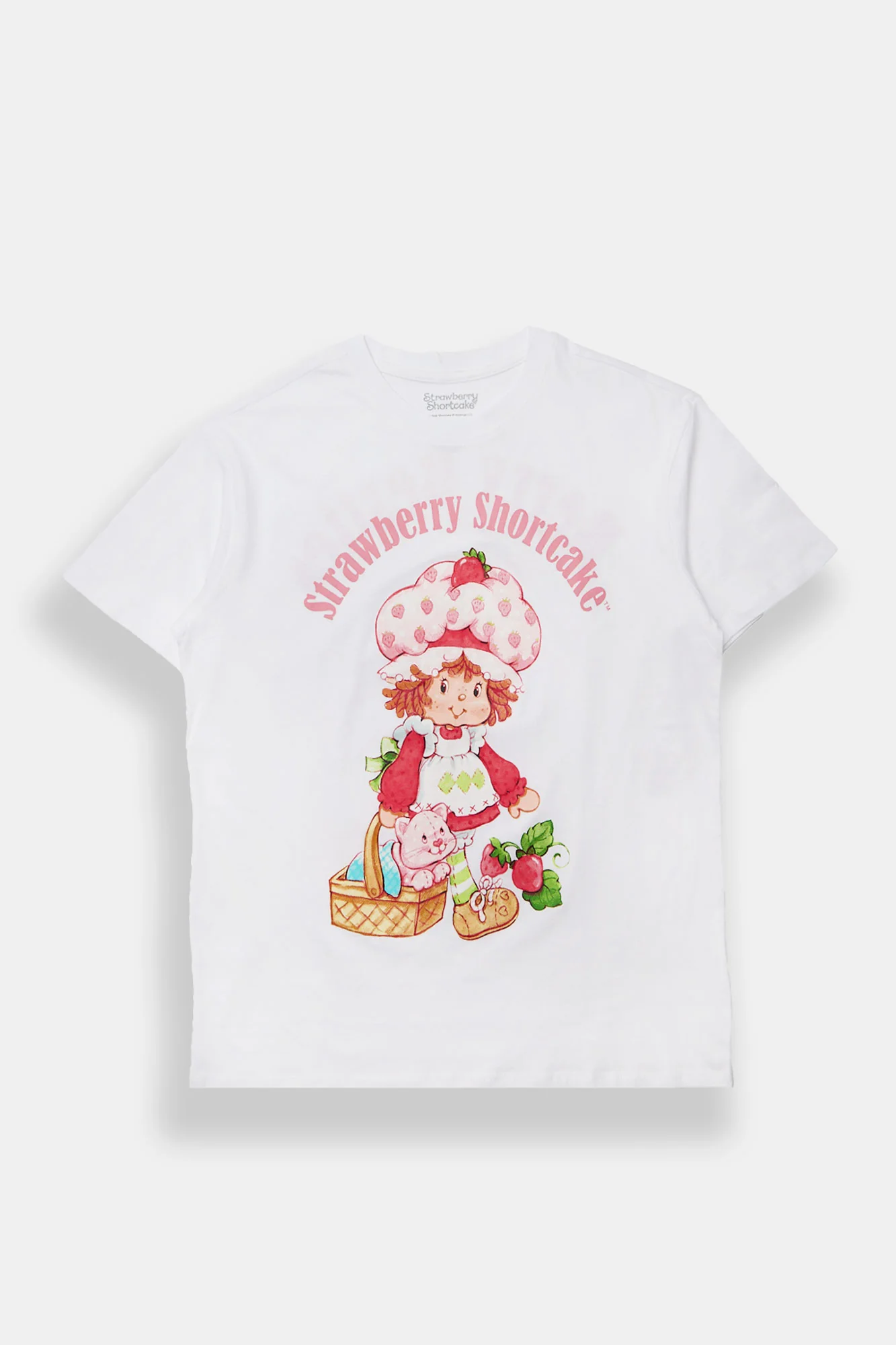 T-shirt boyfriend imprimé Strawberry Shortcake Besties - Image 2