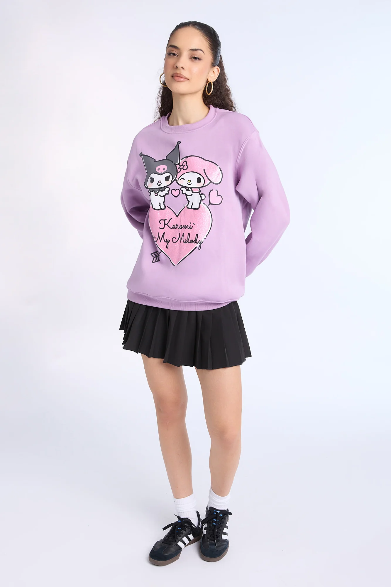 Kuromi My Melody Crewneck Sweatshirt - Image 4