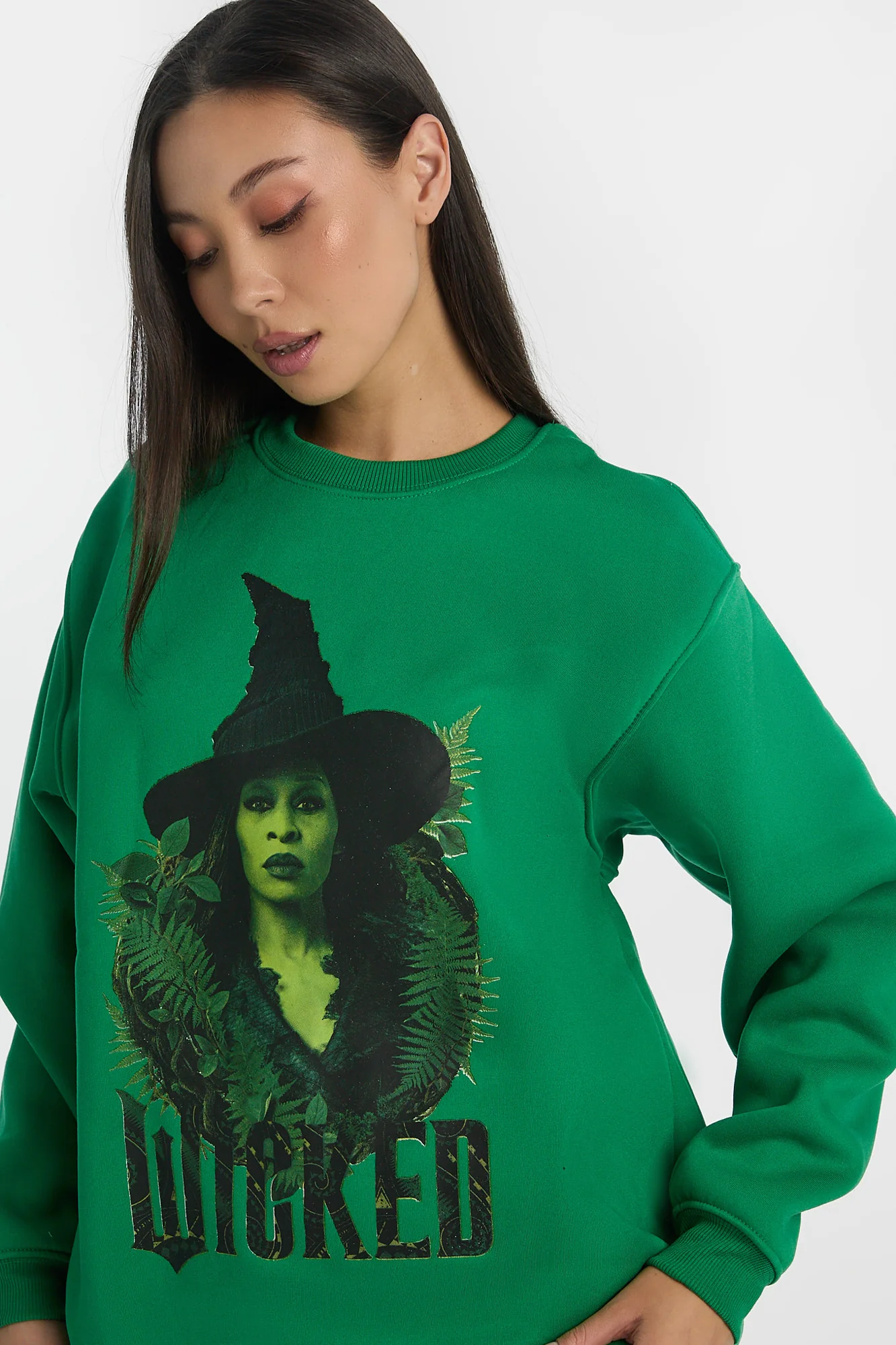 Sweatshirt à col ras du cou imprimé Elphaba Wicked - Image 2