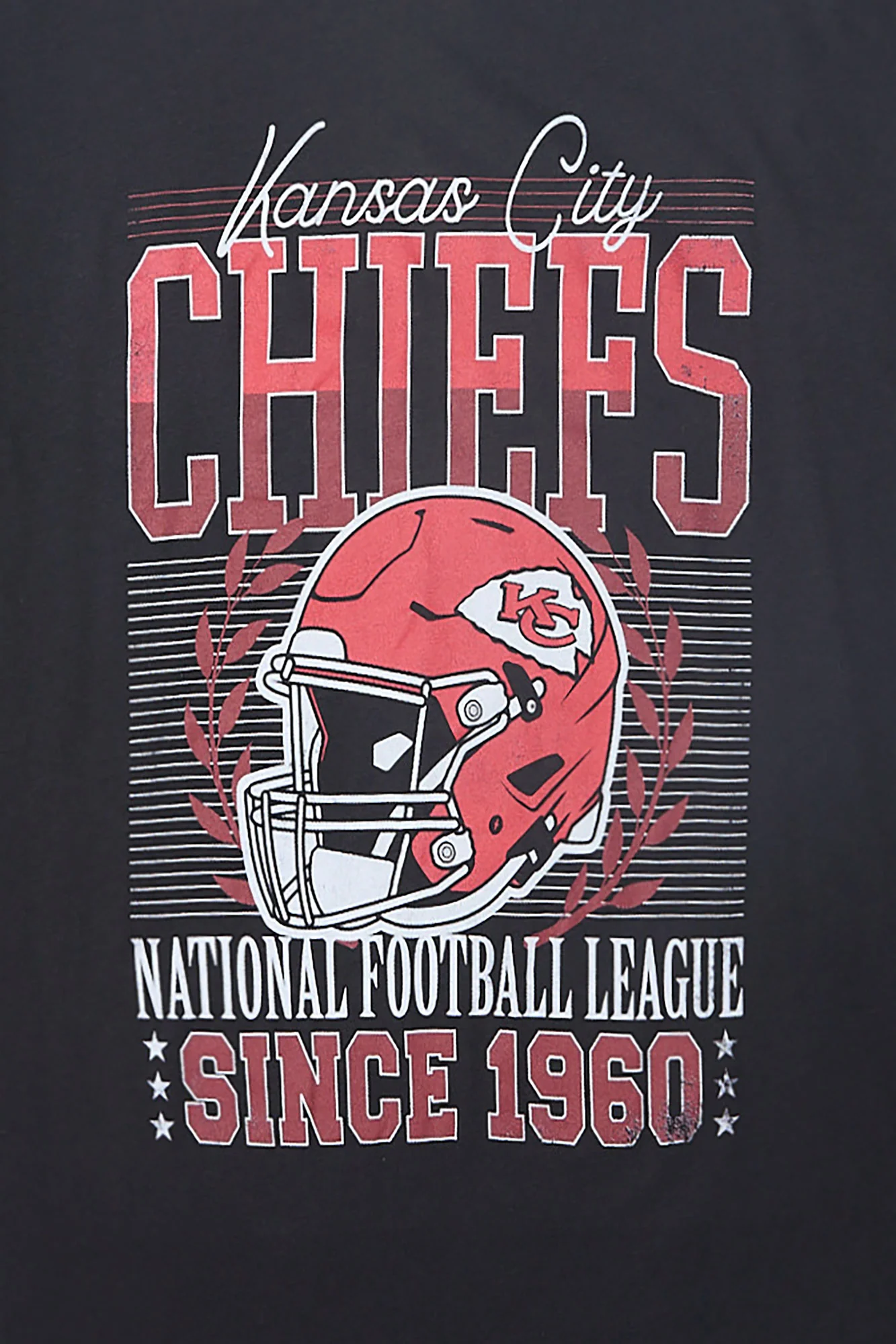 T-shirt coupe boyfriend imprimé Kansas City Chiefs - Image 2