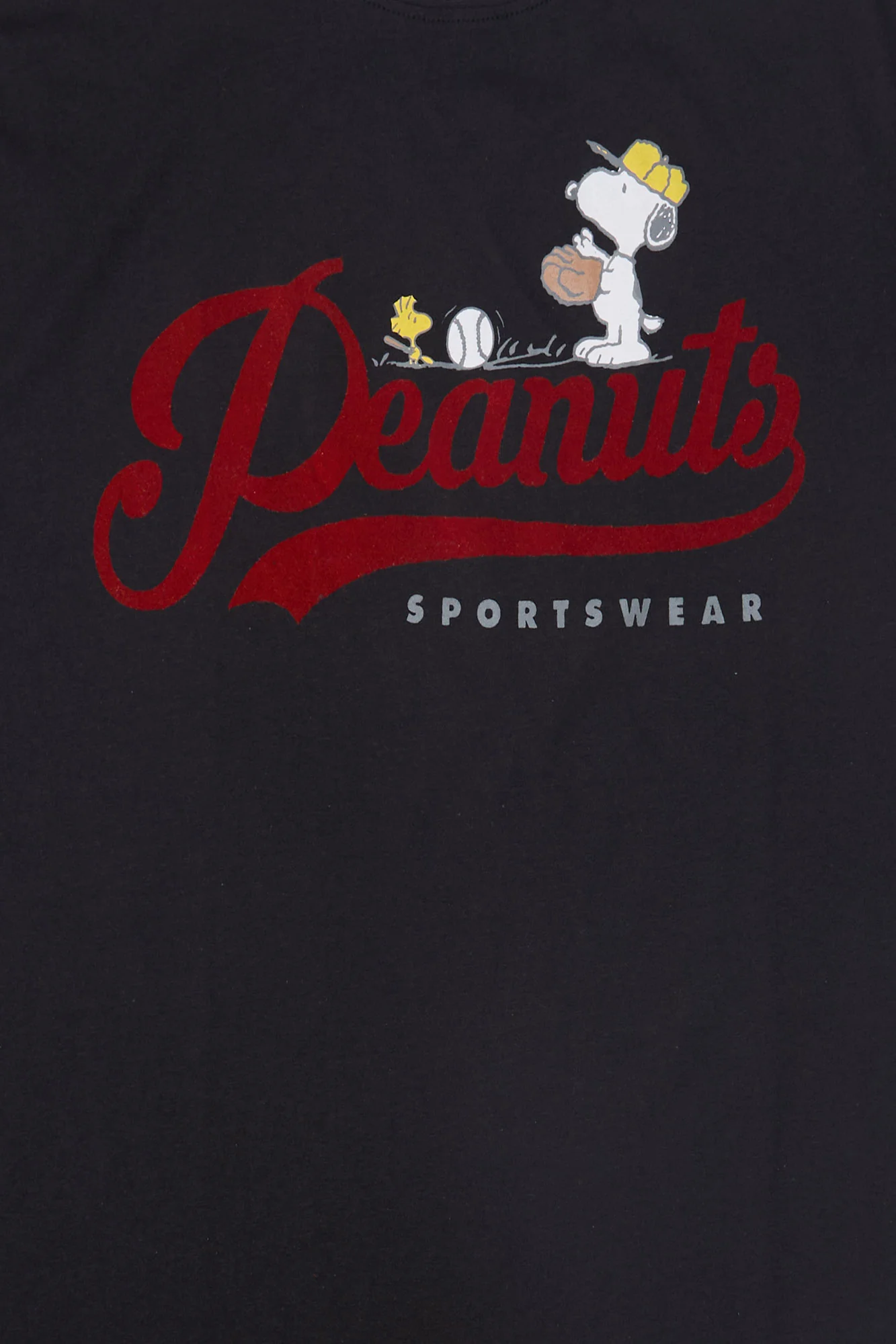 T-shirt coupe boyfriend imprimé Snoopy Sportswear - Image 2